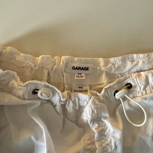 Garage White Track Pants - Picture 2 of 2